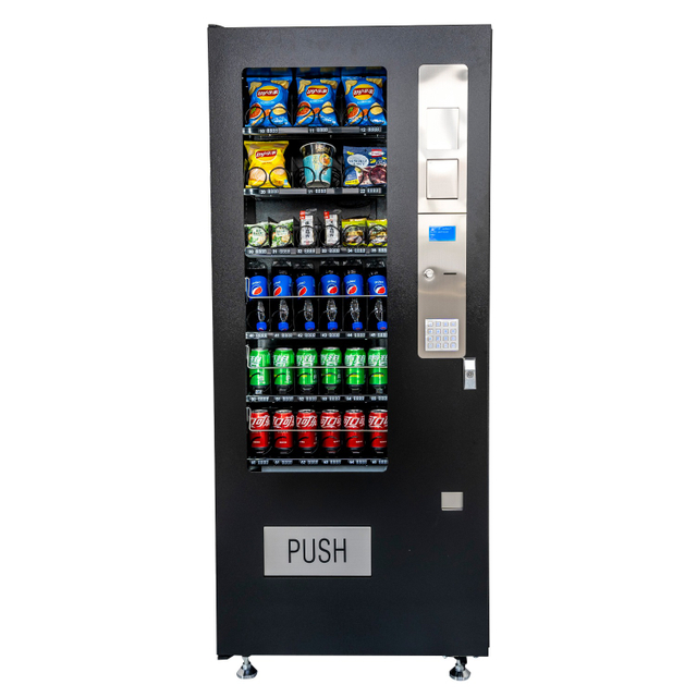 Mini Máquina Expendedora Combo de Alimentos y Bebidas y Snacks VCM3Mini