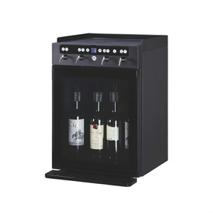 Dispensador de vino SC-4 | Sistema de conservación de vino de argón/nitrógeno para 4 botellas
