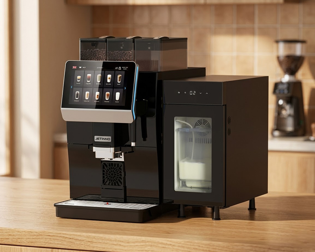 Máquina de café comercial Nanjing Joint Smart y accesorios expendedores