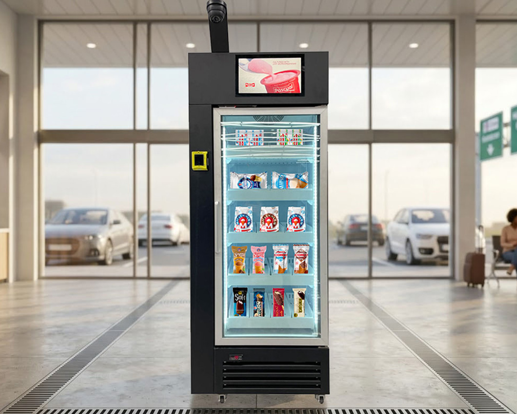 Máquina expendedora inteligente de alimentos congelados Nanjing Joint para helado fresco