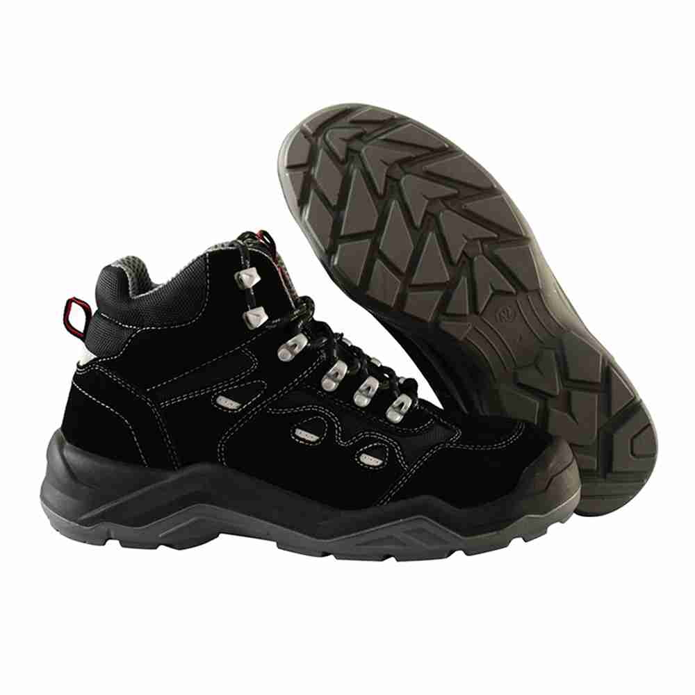 Cow suede leather puncture resistant safety tactical boots labor insurance safety shoes Calzado de seguridad