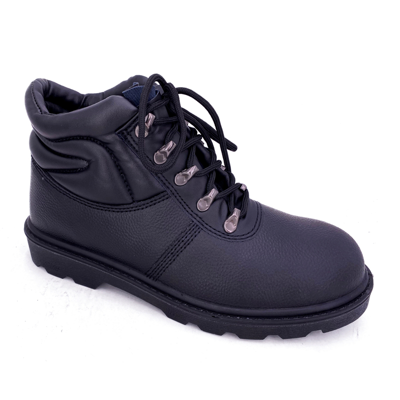 essential genuine leather working shoes for construction industrial area steel toe protection safety shoes trabajo zapato