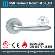 Manija de puerta maciza convexa con nuevo diseño antirust para rosa comercial para puerta comercial-DDSH102