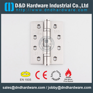 Bisagra SS304 CE para puerta metálica -DDSS001-4x3x3.0mm