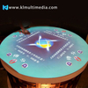 circular touch table