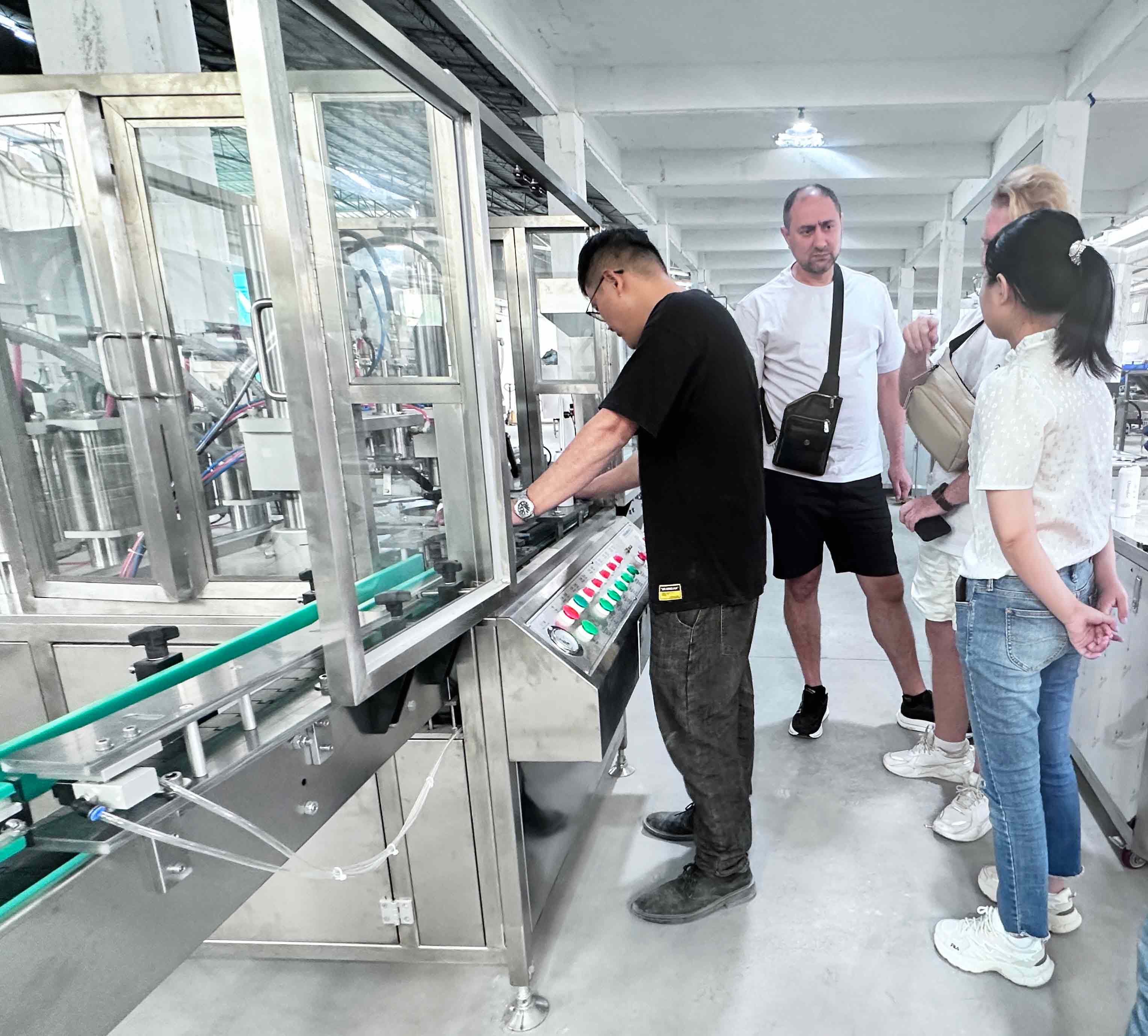 Aerosooli t&auml;itmise masina silumine