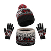 Custom Unisex Winter Warm Knitted Set