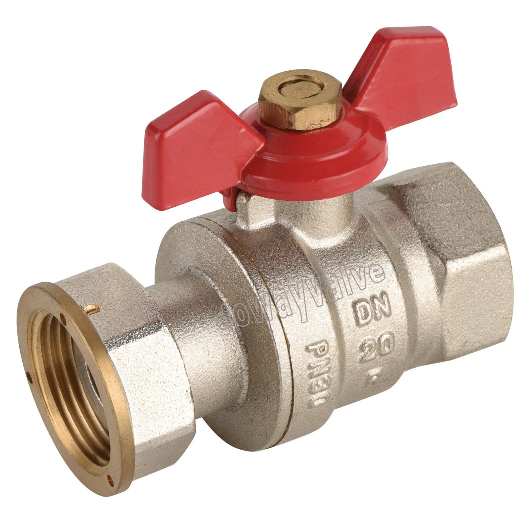 La Chine Factory Custom Pn20 Lockbale Ball Valve pour compteur d'eau