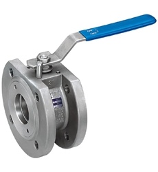 Type court de vanne &agrave; bille en acier inoxydable