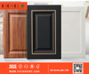 Particle Board MDF Door Wooden Modern Kitchen Cabinet Features Customization Cabinet