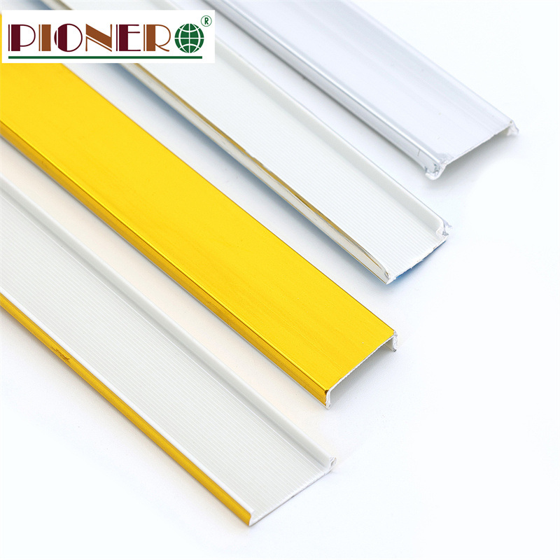 Rigid PVC Temp Profile PVC Squared Trim 