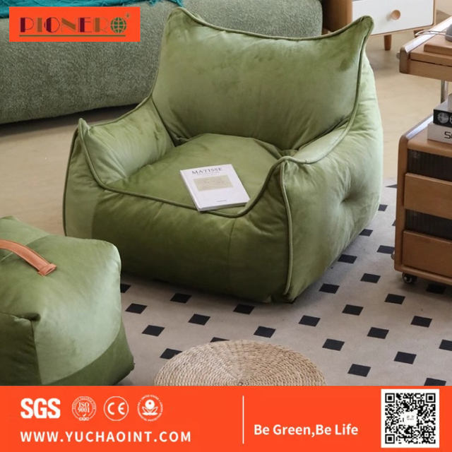 High Quality Cat Shape Beanbag Chair Customized Bean Bag Sofa Cover for Adults Luxury Back Support Bean Bag Chair