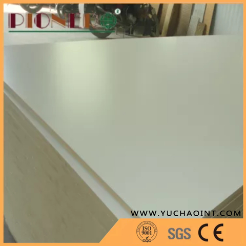 Melamine Wood Grain Colored Wardrobe MDF Board