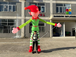 Inflatable Walking Little Girl