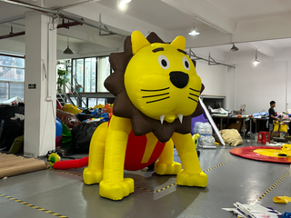 Inflatable Lion Cartoon