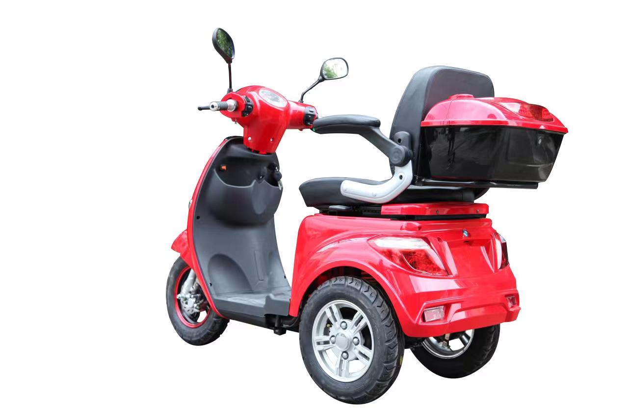 Street Legal 1000W Scooter eléctrico de 3 ruedas para personas mayores 