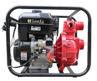 Electric Start Fire Fighting High Pressure Gasoline Water Pump 2inch 3inch with Original Briggs & Stratton Engine