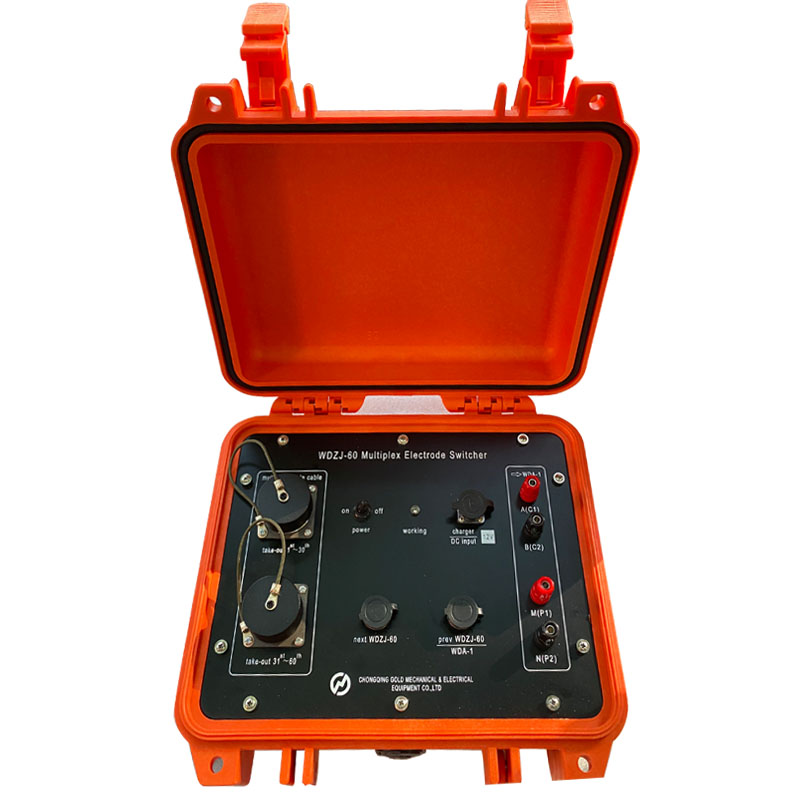 Pelbagai fungsi digital DC resisitivity & IP meter untuk penjelajahan sumber air bawah tanah atau mineral