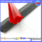 Red Food Grade Silicone Extruded Profiles