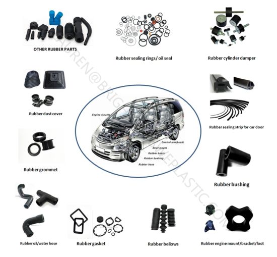 Non-Conductive EPDM Rubber Part for Automobile Use