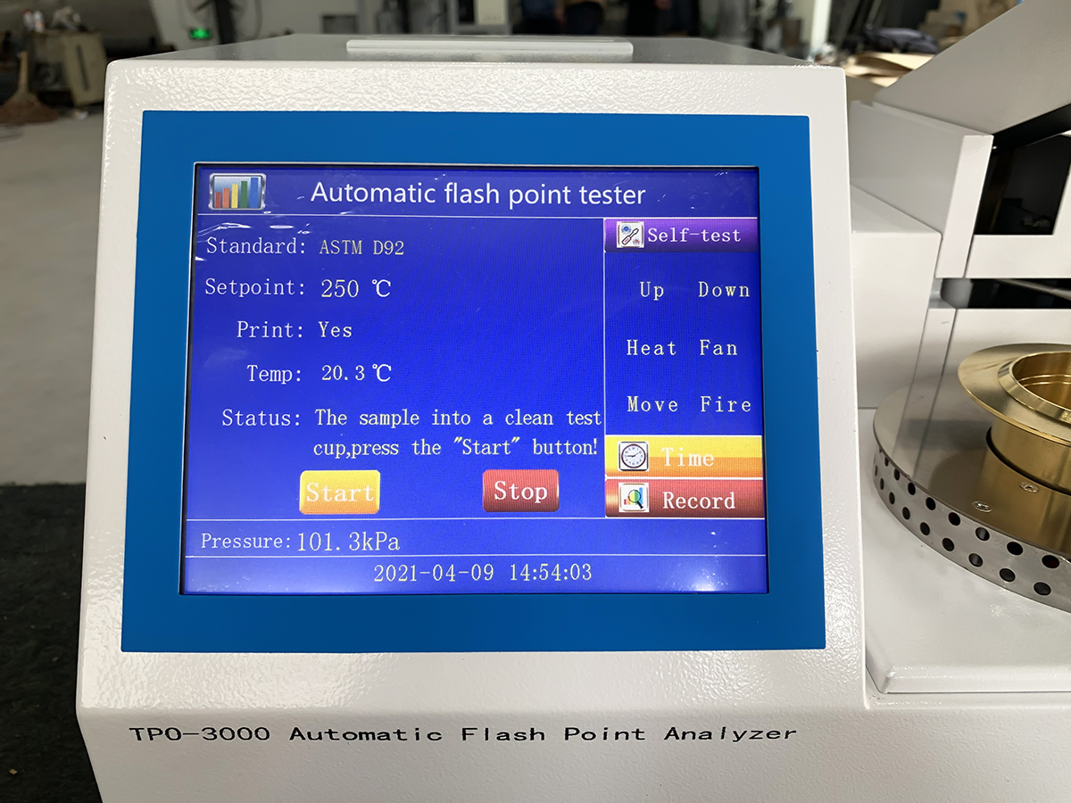 ASTM D92 TPO-3000 全自动闪点分析仪（开杯）