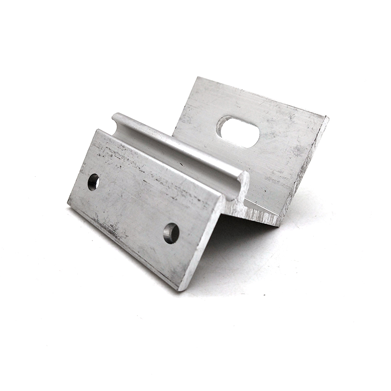 Pince en aluminium pour toit de joint de support de rail en aluminium pour panneau solaire