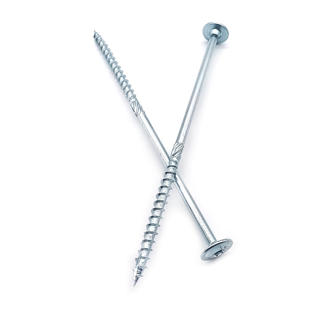 Vis taraudeuse à tête Torx en acier au carbone, zinc bleu-blanc, 200 mm