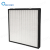 Filtros de purificador de aire HEPA de panel plisado de 418x400x40 mm personalizados