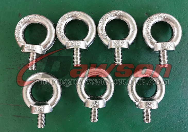 M12 ステンレス鋼 AISI316 DIN 580 アイボルト - Dawson Group Ltd. - 中国メーカー、サプライヤー、工場
