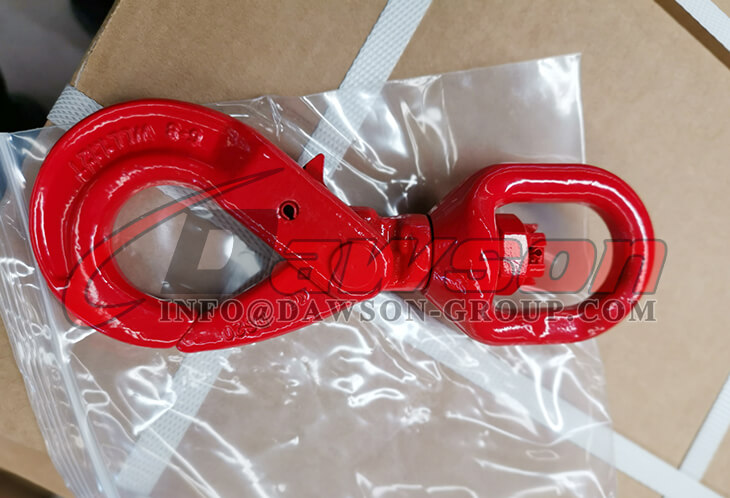 Gancho autoblocante giratorio mejorado para eslingas de cadena de elevaci&oacute;n - Dawson Group Ltd. - Fabricante, proveedor y f&aacute;brica de China