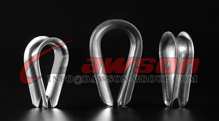 Guardacabos de cable galvanizado DIN 6899 Tipo A - Dawson Group Ltd. - Fabricante de China