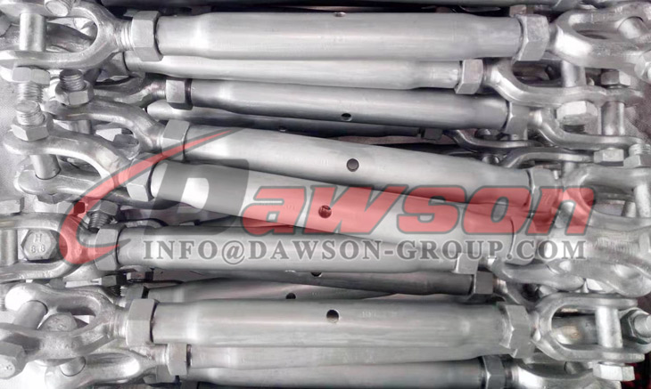 Galv sumergido en caliente.Mand&iacute;bula de tornillo de aparejo y tensor de mand&iacute;bula con tuerca prisionero - Dawson Group Ltd. - Fabricante, proveedor de China