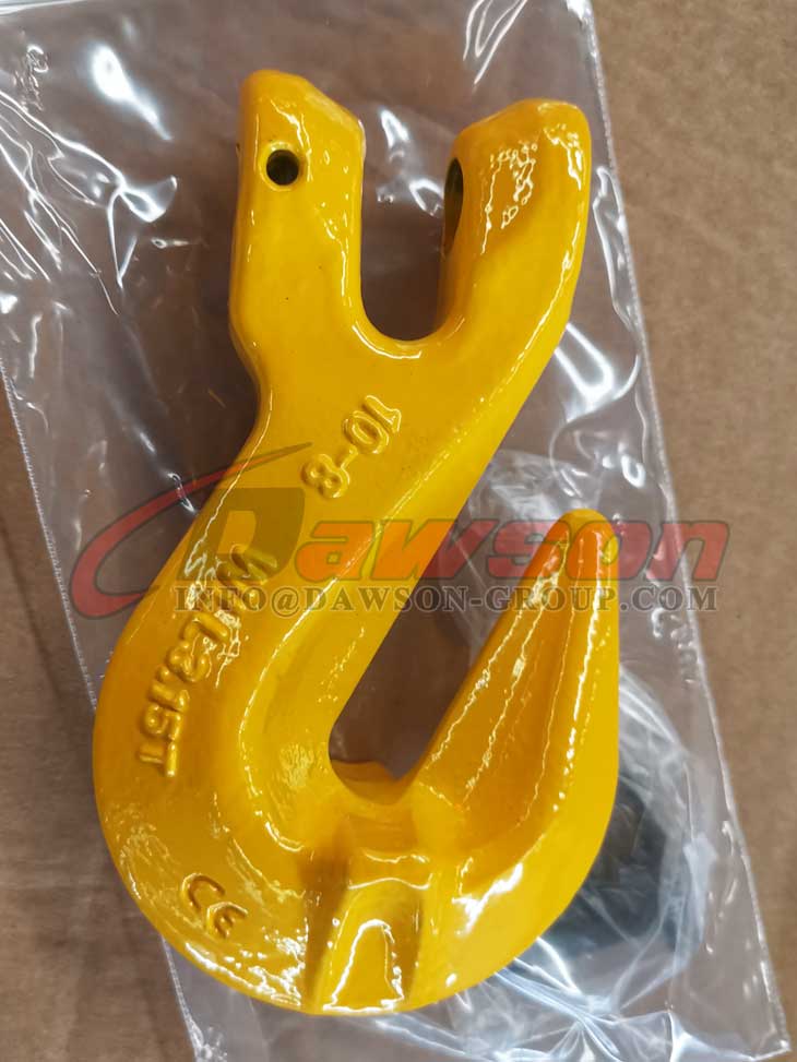 DS086 G80 Gancho de agarre de cuna con acortamiento de horquilla con alas para eslingas de cadena - Dawson Group Ltd. - Proveedor, fabricante y f&aacute;brica de China