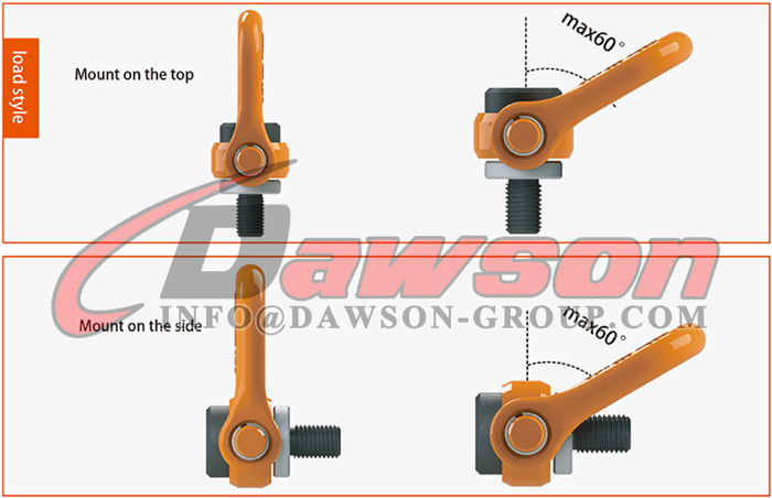 Aplica&ccedil;&atilde;o de anel de eleva&ccedil;&atilde;o girat&oacute;rio de rosca m&eacute;trica DAWSON G80, ponto de eleva&ccedil;&atilde;o - Dawson Group Ltd. - Fabricante, fornecedor, f&aacute;brica na China