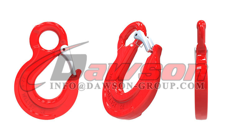 DS013 G80 Gancho para eslinga con ojo y pestillo fundido para eslingas de cadena - Dawson Group Ltd. - F&aacute;brica, fabricante, proveedor de China