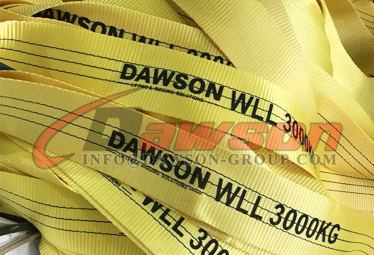 Eslingas de correas de poli&eacute;ster de tipo sin fin WLL 3T EN 1492-1 - Dawson Group Ltd. - Fabricante, proveedor y f&aacute;brica de China