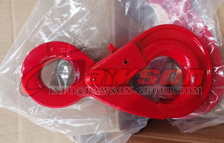 DS737 G80 Gancho autobloqueante de ojo mejorado para eslingas de cadena de elevaci&oacute;n - Dawson Group Ltd. - Fabricante, f&aacute;brica y proveedor de China