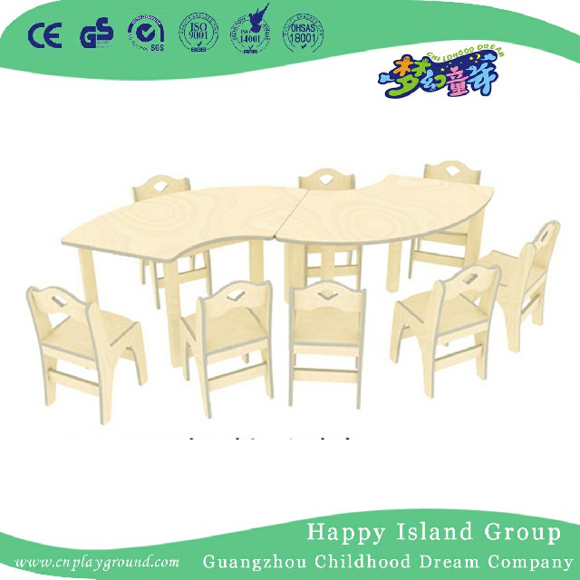 幼儿园多层板儿童组合桌 (HJ-4504)