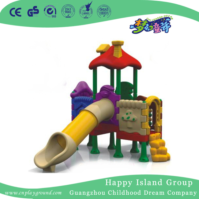 Innenkind-kleiner Dia-Plastikspielplatz (WZY-473-17)