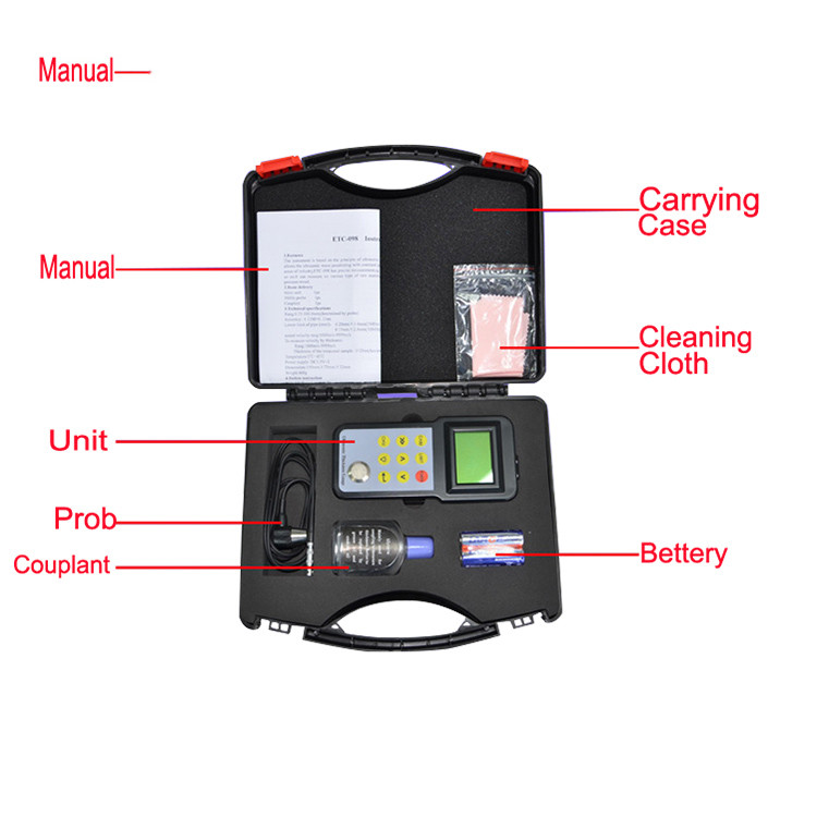 medidor de espesor ultras&oacute;nico