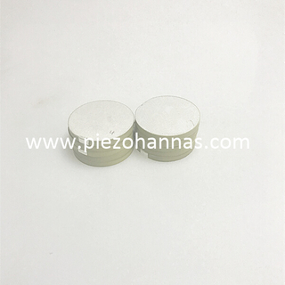 PZT5 Material 1MHz Piezo Ceramic Disc para el caudalímetro ultrasónico