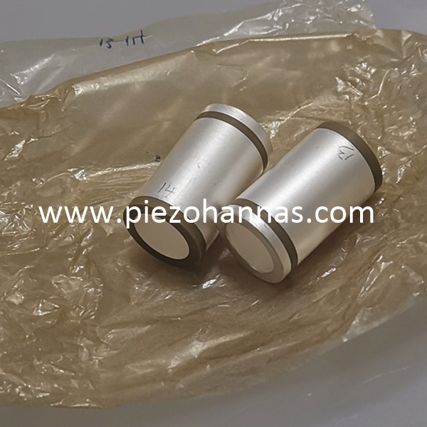 Tubo de cerámica PZT grande Stock Piezo de cerámica Poling