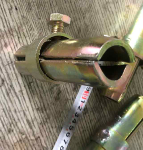 脚手架管压接头销钉耦合器