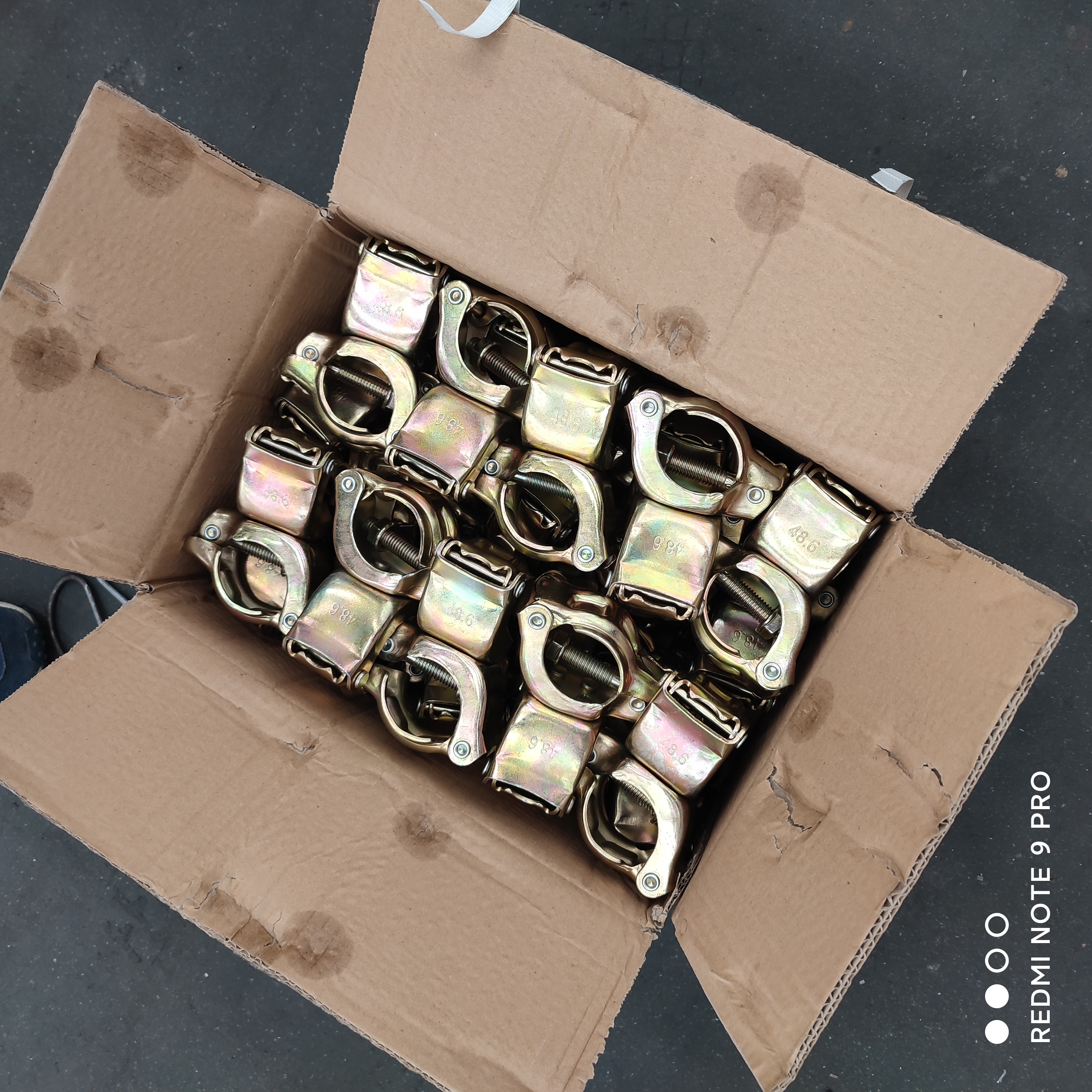 acoplador giratorio prensado