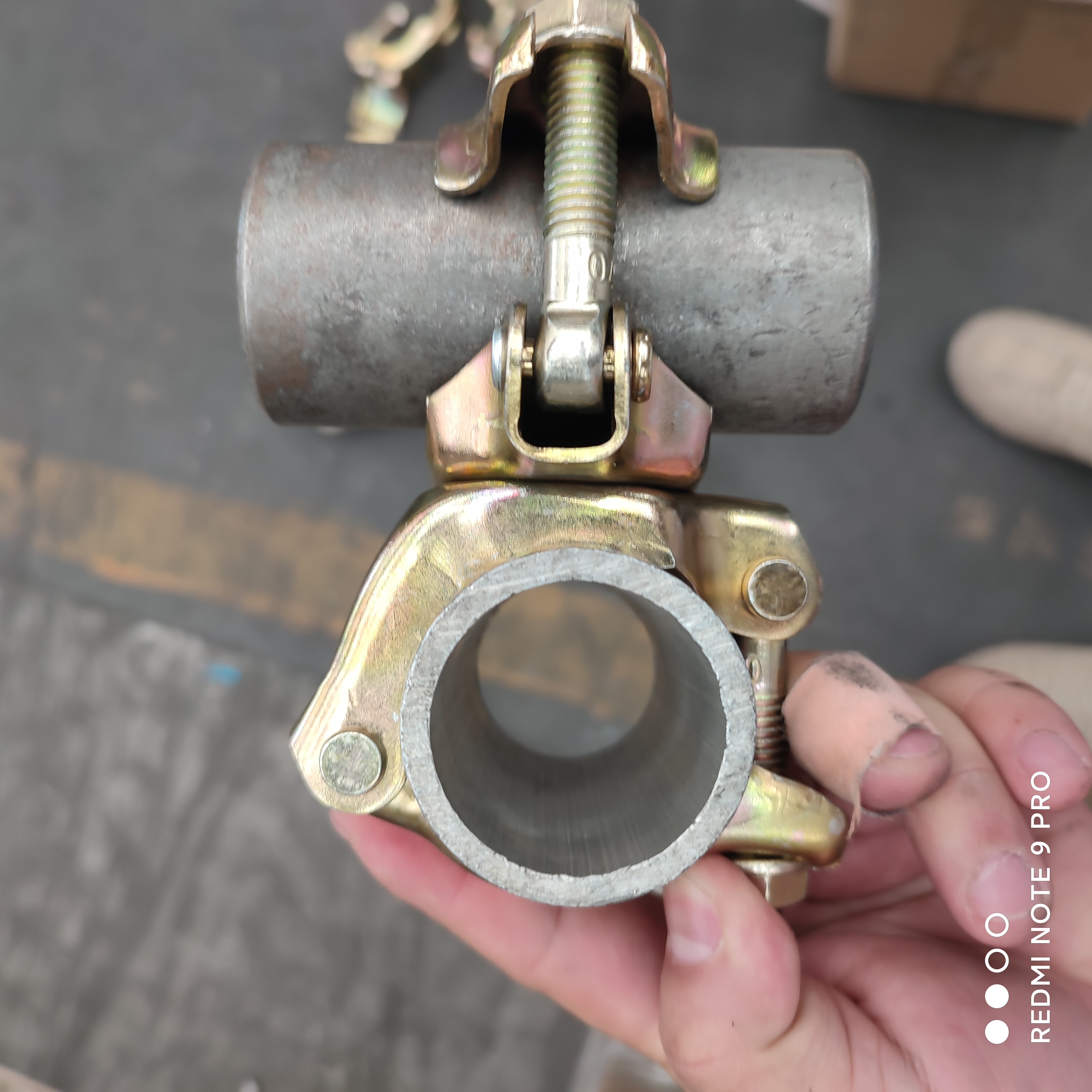 acoplador giratorio prensado