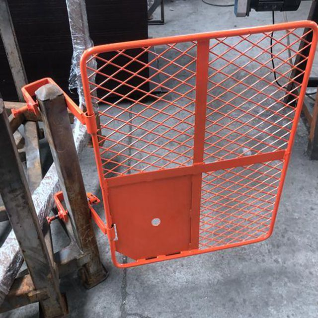 Puerta de seguridad de andamios pintada para la construcción