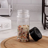 230ml Plastic Spice Jar Clear Bottle for Pepper Packing