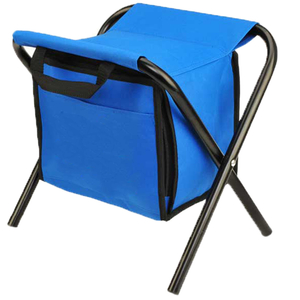  Outdoor Camping Folding Cooler Chair Insulated Stool Carrying Bag Chair Leisure Fishing Chair Bag 