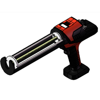 380ml To 410ml Coaxia Battery Caulking Gun Coaxia Injection Gun Dispensing Anchor Gun