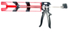 Manual 2C Cartridge Press Side-by-side Cartridge 385-585 ml 3:1 Cartridge Gun DUAL COMPONENT 585ml 3:1 Injection Gun